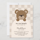 Search for bear face invitations Mother to be