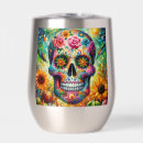 Search for sugar skull tumblers Floral