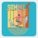 Search for retro summer stickers Ocean