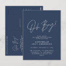 Search for navy blue postcards Elegant