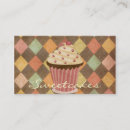 Search for argyle business cards Retro