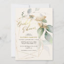Search for eucalyptus bridal shower invitations Watercolor