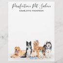 Search for dogs letterhead Dog groomer