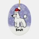 Search for toy poodle christmas tree decorations Animal