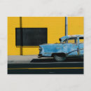 Search for blue car postcards Vintage