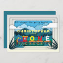 Search for boys train 1st birthday invitations Cute