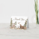 Search for woodland thank you cards Animals