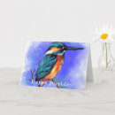 Search for kingfisher cards Watercolor