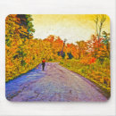 Search for fall road mousepads Trees