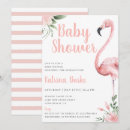 Search for pink flamingo baby shower invitations Luau