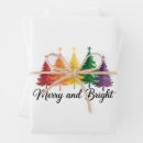 Search for rainbow christmas tree wrapping paper Festive