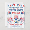 Search for presidents day invitations Red white and blue