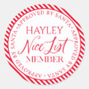 Search for list stickers Santa's nice list