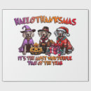 Search for halloween christmas wrapping paper Thanksgiving