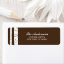 Search for birch trees return address labels Modern