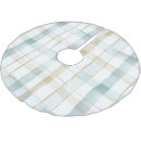 Search for blue tree skirts Plaid