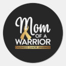 Search for childhood cancer ribbon stickers Gold