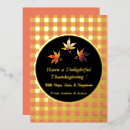 Search for autumn leaves thanksgiving cards Foil