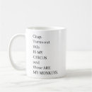 Search for crap mugs Not my monkeys