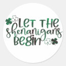 Search for shenanigans stickers Leprechaun