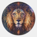 Search for lion art stickers Spiritual