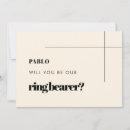 Search for ring bearer cards Elegant