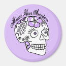 Search for sugar skull magnets Floral
