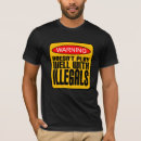 Search for illegal aliens tshirts Arizona
