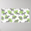 Search for and white zebra posters Animal