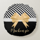 Search for black white bow cushions Girly