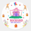 Search for big top circus stickers Kid