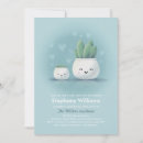 Search for succulent baby shower invitations Blue