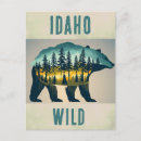 Search for idaho postcards Bear