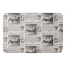 Search for black and white christmas bath mats Winter
