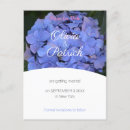 Search for purple hydrangea save the dates Floral
