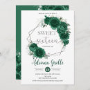 Search for silver and green sweet 16 invitations Teen girl