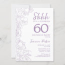 Search for lilac birthday invitations Floral