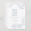 Search for blue floral save the dates Traditional