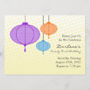 Search for paper lanterns invitations Blue