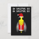 Search for bee christmas cards Funny