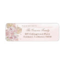 Search for quinceañera return address labels Elegant