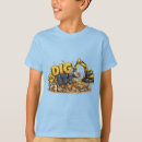 Search for builder kids tshirts Excavator