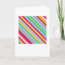 Search for diagonal stripes cards Colourful