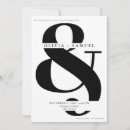 Search for creative wedding stationery Black and white