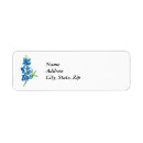 Search for bluebonnet return address labels Floral
