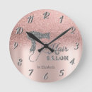 Search for hair salon clocks Glitter