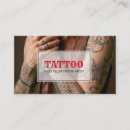 Search for vintage tattoo business cards Typography