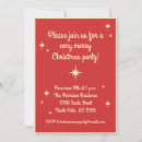 Search for mid century modern christmas invitations Vintage
