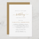 Search for classy birthday invitations Minimalist