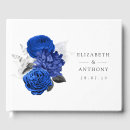 Search for royal blue wedding guest books Flowers